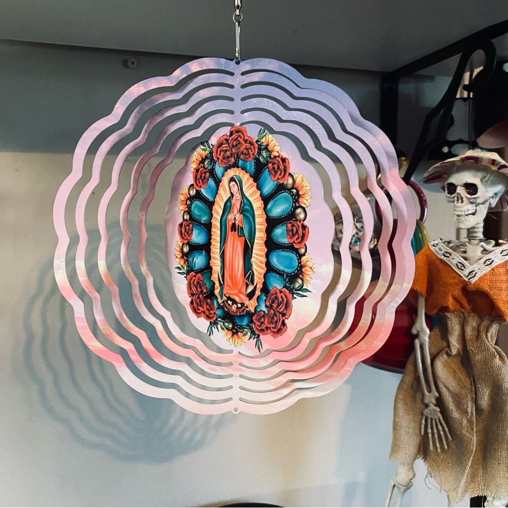 Our Lady of Guadalupe Wind Spinner
